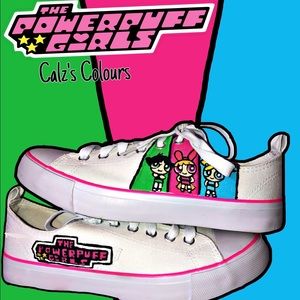 Hand painted “PowerPuff Girls” Shoes